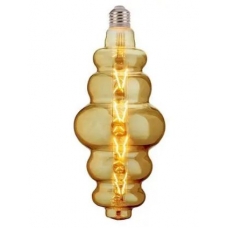 Лампа светодиодная Horoz Е-27 филамент 8 Вт Origami Amber