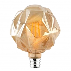 Лампа светодиодная Horoz Е-27 филамент 6 Вт Rustic Crystal