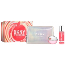 Набор Donna Karan Delicious Fresh Blossom (L) (EDP 100/BM 125/Pouch) Set Набор Donna Karan Delicious Fresh Blossom (L) (EDP 100/BM 125/Pouch) Set