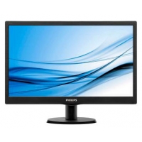 Монитор Philips 18,5" 193V5LSB2,LED,BLACK 1366 x 768 16:9 HD;10000000:1;200cd/m2; 5ms,VGA