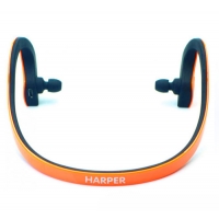 Наушники HARPER НВ-300 orange Bluetooth 4,0